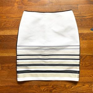 Per Se Carlisle Collection Backgammon pencil skirt size 6